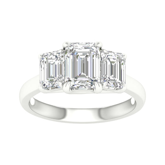 3.00 ct Lab Grown Diamond Ring in 14K Gold