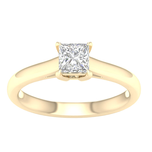 0.75 ct Lab Grown Diamond Ring in 14K Gold
