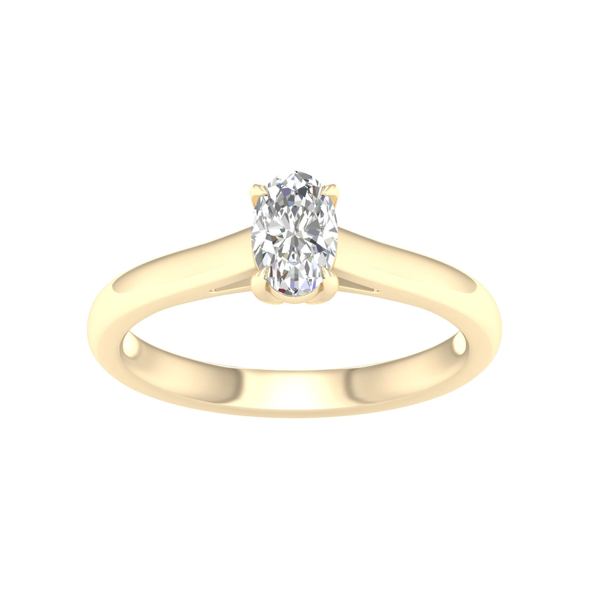 0.50 ct Lab Grown Diamond Ring in 14K Gold