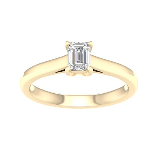 0.50 ct Lab Grown Diamond Ring in 14K Gold