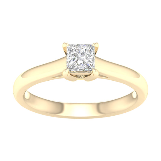 0.50 ct Lab Grown Diamond Ring in 14K Gold