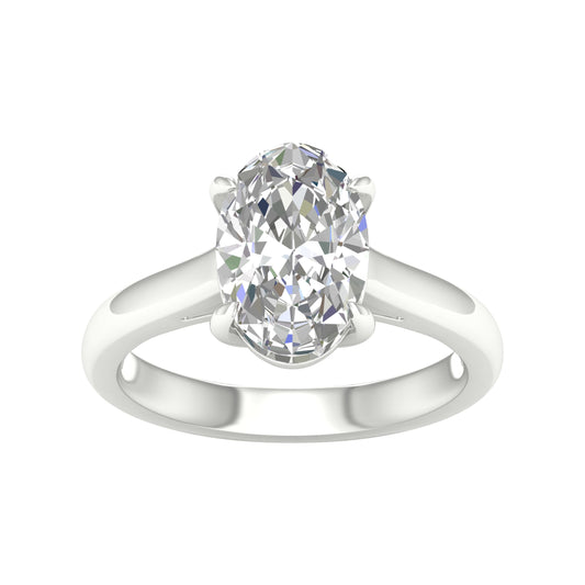 3.00 ct Lab Grown Diamond Ring in 14K Gold