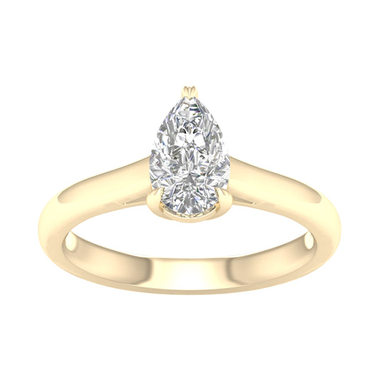 1.00 ct Lab Grown Diamond Ring in 14K Gold