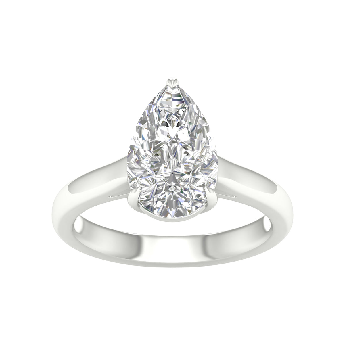 3.00 ct Lab Grown Diamond Ring in 14K Gold