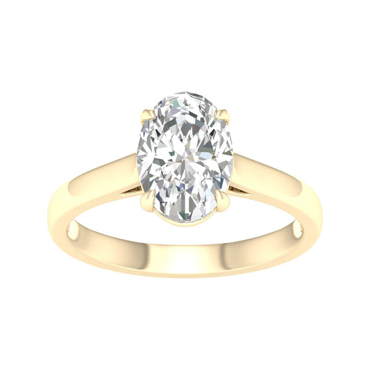 2.00 ct Lab Grown Diamond Ring in 14K Gold