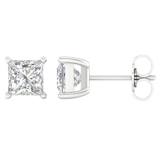 14K 2.00 CT Lab Grown Diamond Stud Earrings