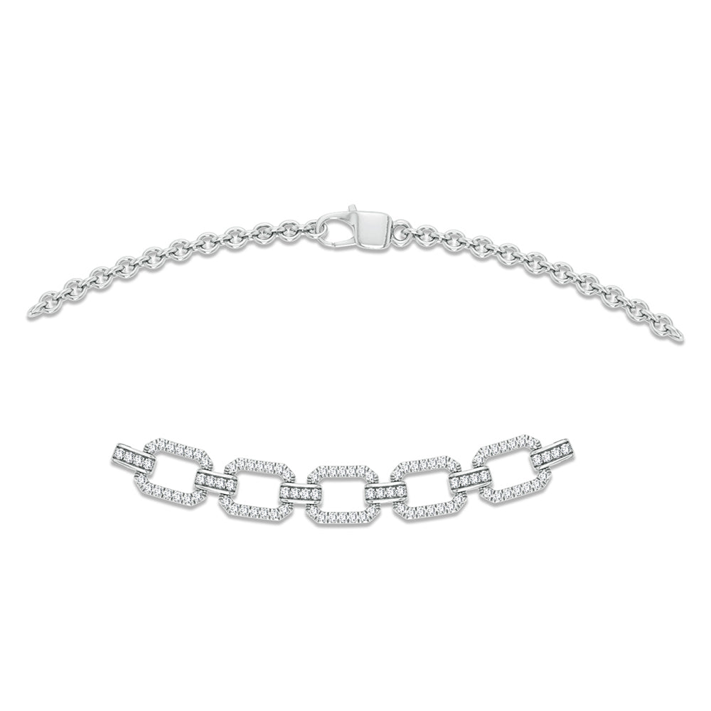 1.00 ct Diamond Necklace in 14K Gold