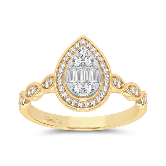 0.36 ct Diamond Ring in 10K Gold