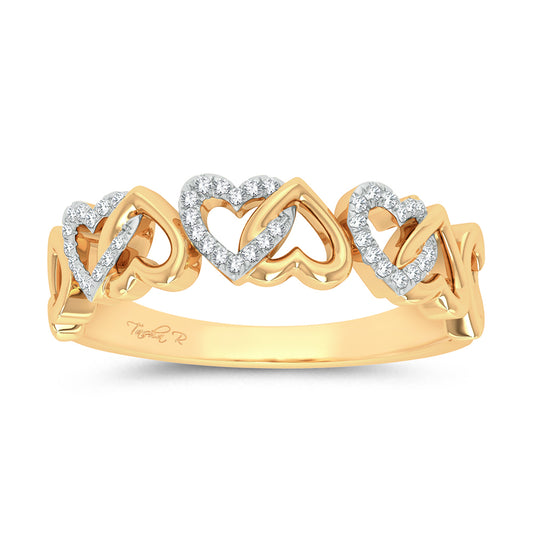 0.10 ct Diamond Ring in 10K Gold