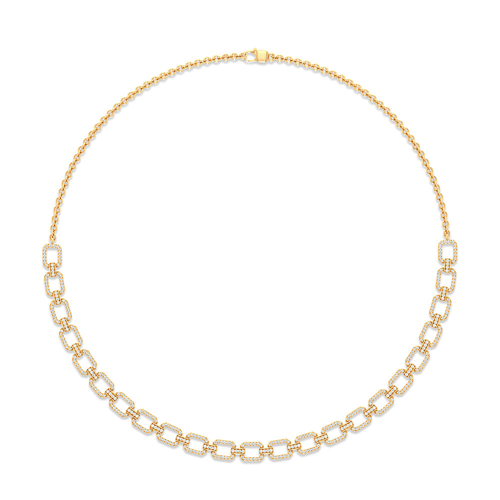 1.00 ct Diamond Necklace in 14K Gold