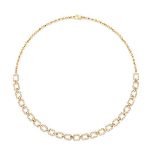 1.00 ct Diamond Necklace in 14K Gold