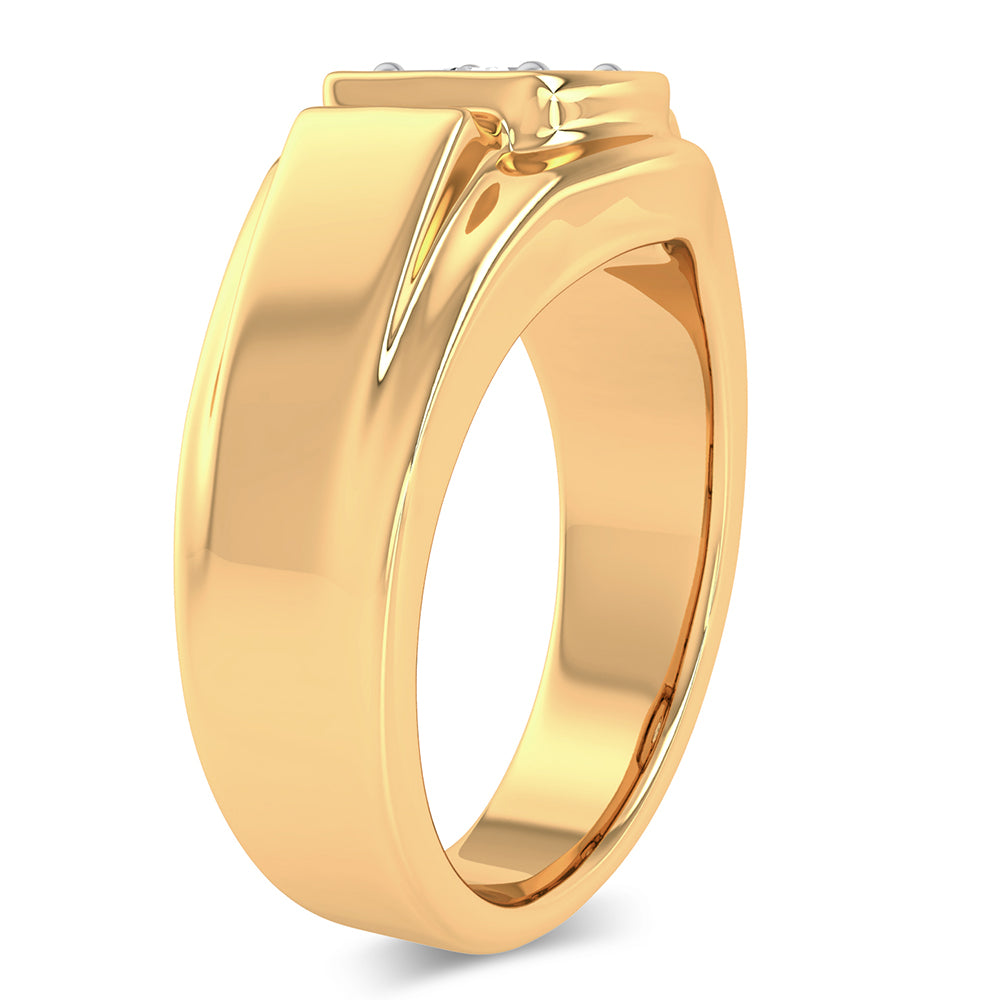 0.50 ct Men's Diamond Ring in 14K Gold