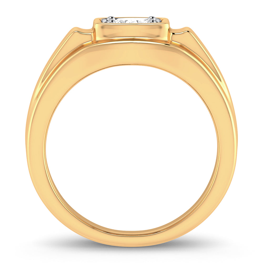 0.50 ct Men's Diamond Ring in 14K Gold
