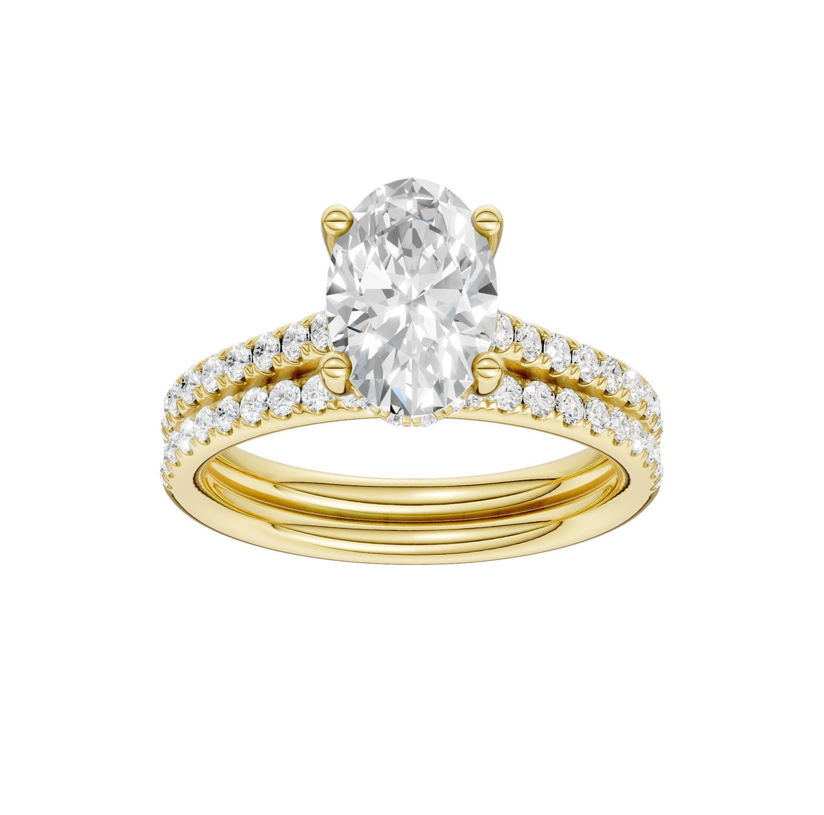 14K 2.50CT Lab Grown Diamond Bridal