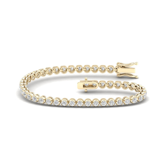3.00 ct Lab Grown Diamond Bracelet in 14K Gold
