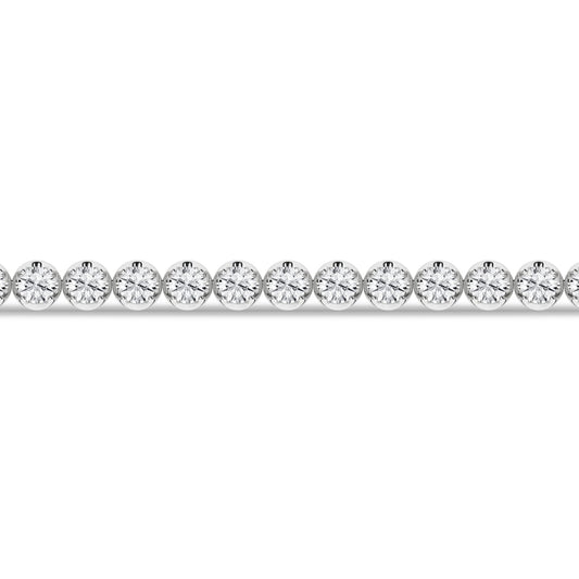 7.00 ct Lab Grown Diamond Bracelet in 14K Gold