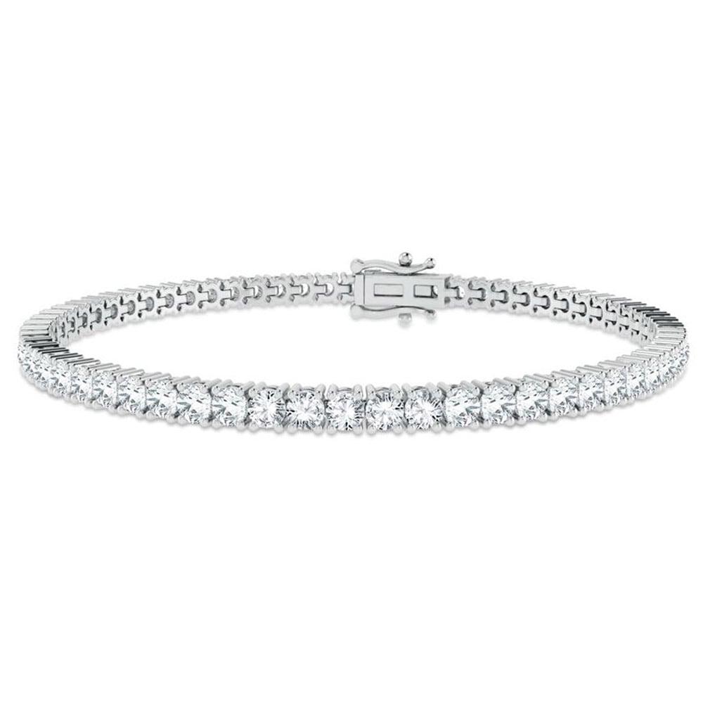 7.00 ct Lab Grown Diamond Bracelet in 14K Gold