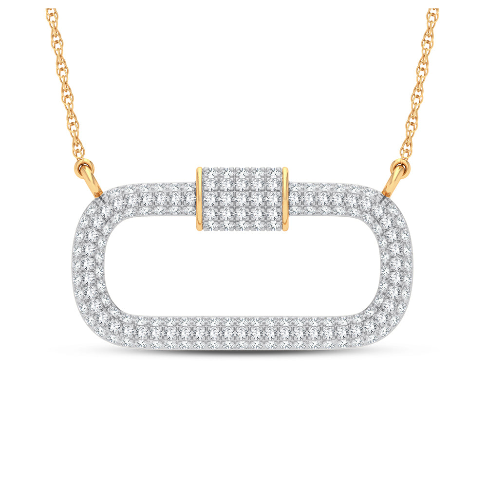 0.36 ct Diamond Necklace in 14K Gold