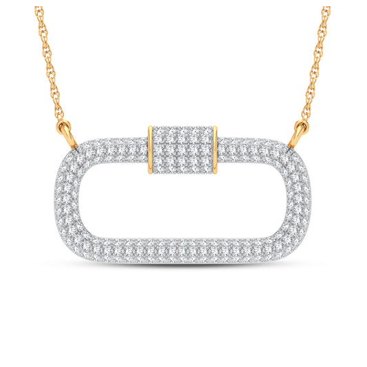 0.36 ct Diamond Necklace in 14K Gold