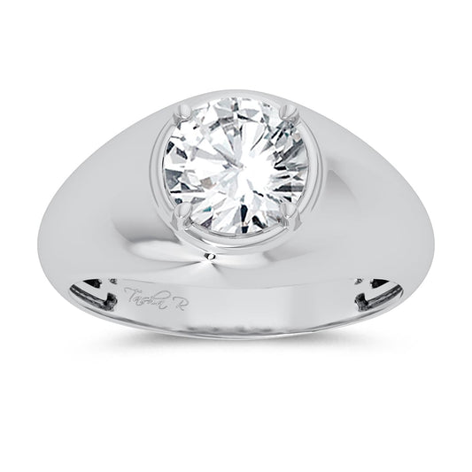 2.00 ct Men's Lab Grown Diamond Ring in 14K Gold