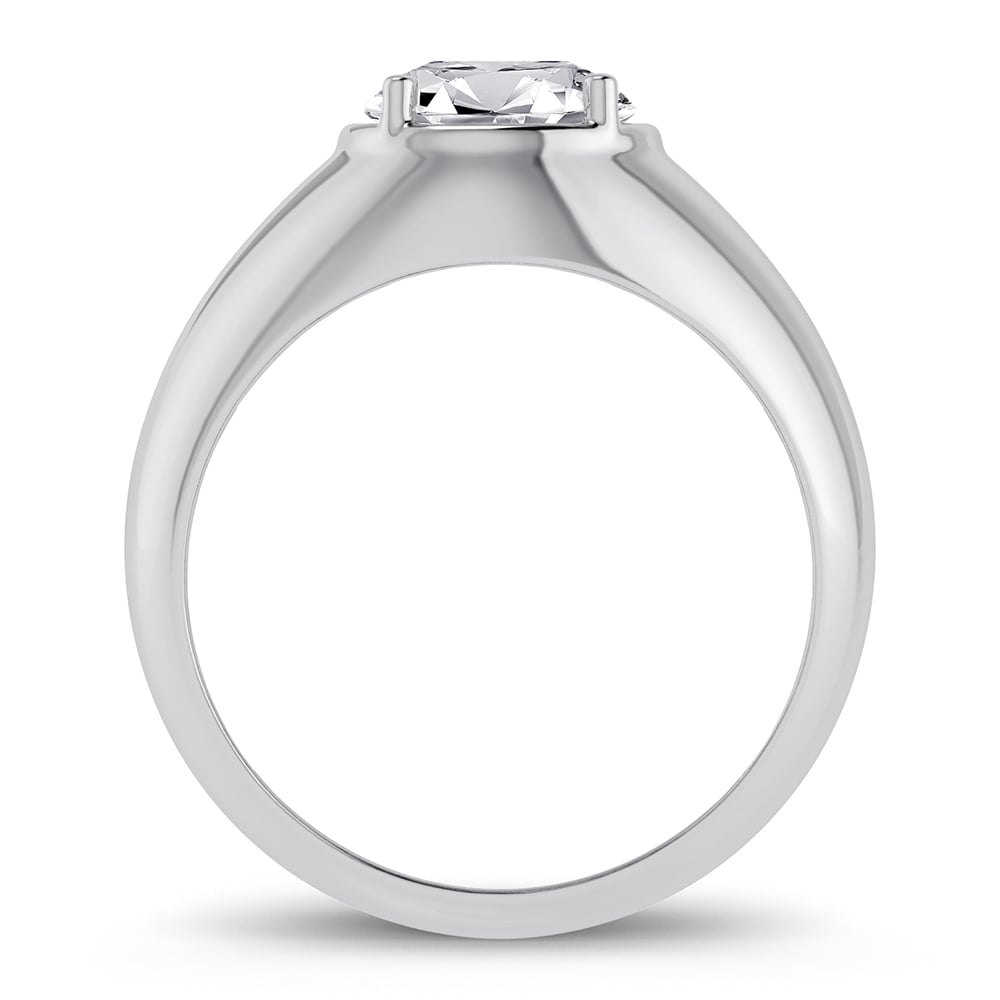 2.00 ct Men's Lab Grown Diamond Ring in 14K Gold