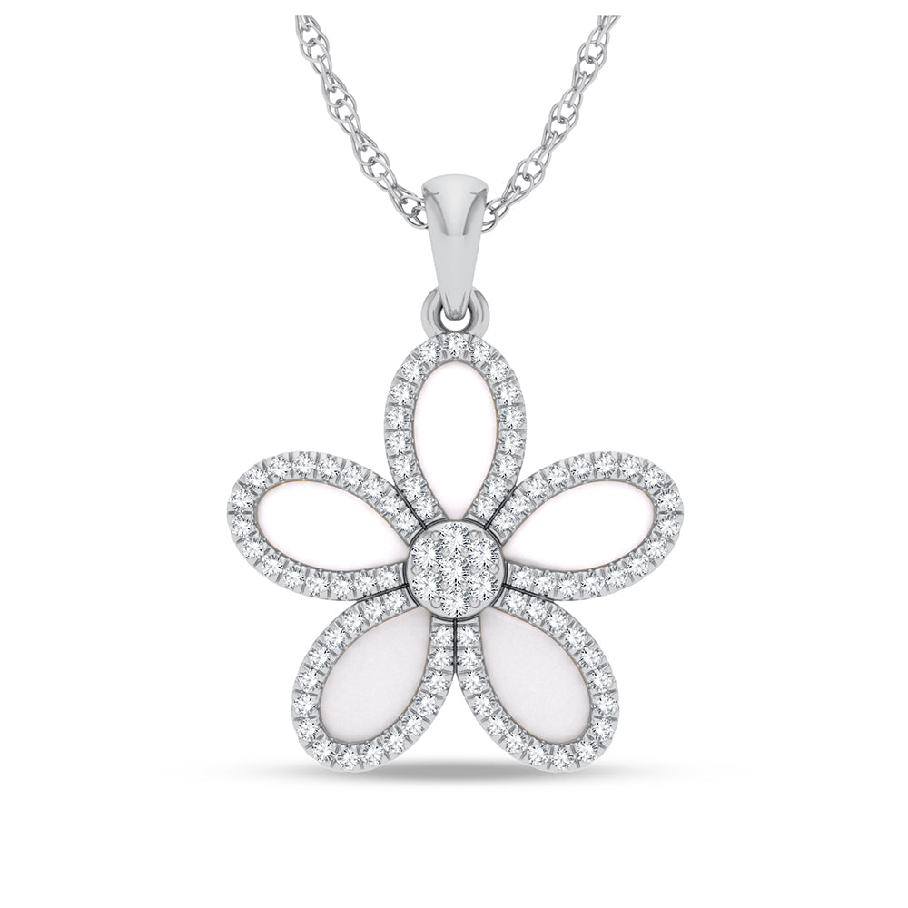 0.25 ct Diamond Necklace in 14K Gold
