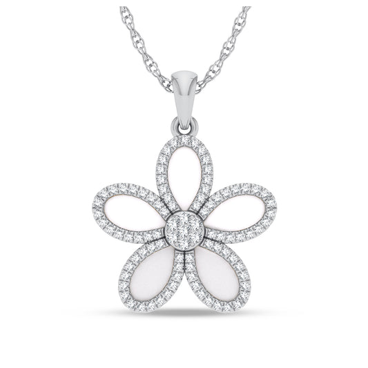 0.25 ct Diamond Necklace in 14K Gold