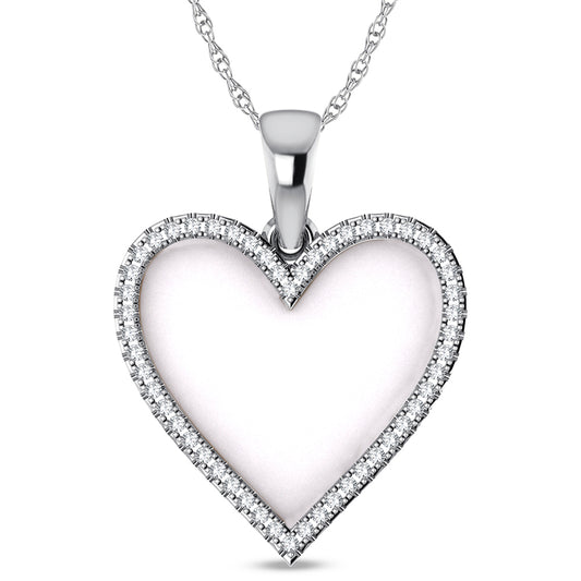 0.13 ct Diamond Necklace in 14K Gold