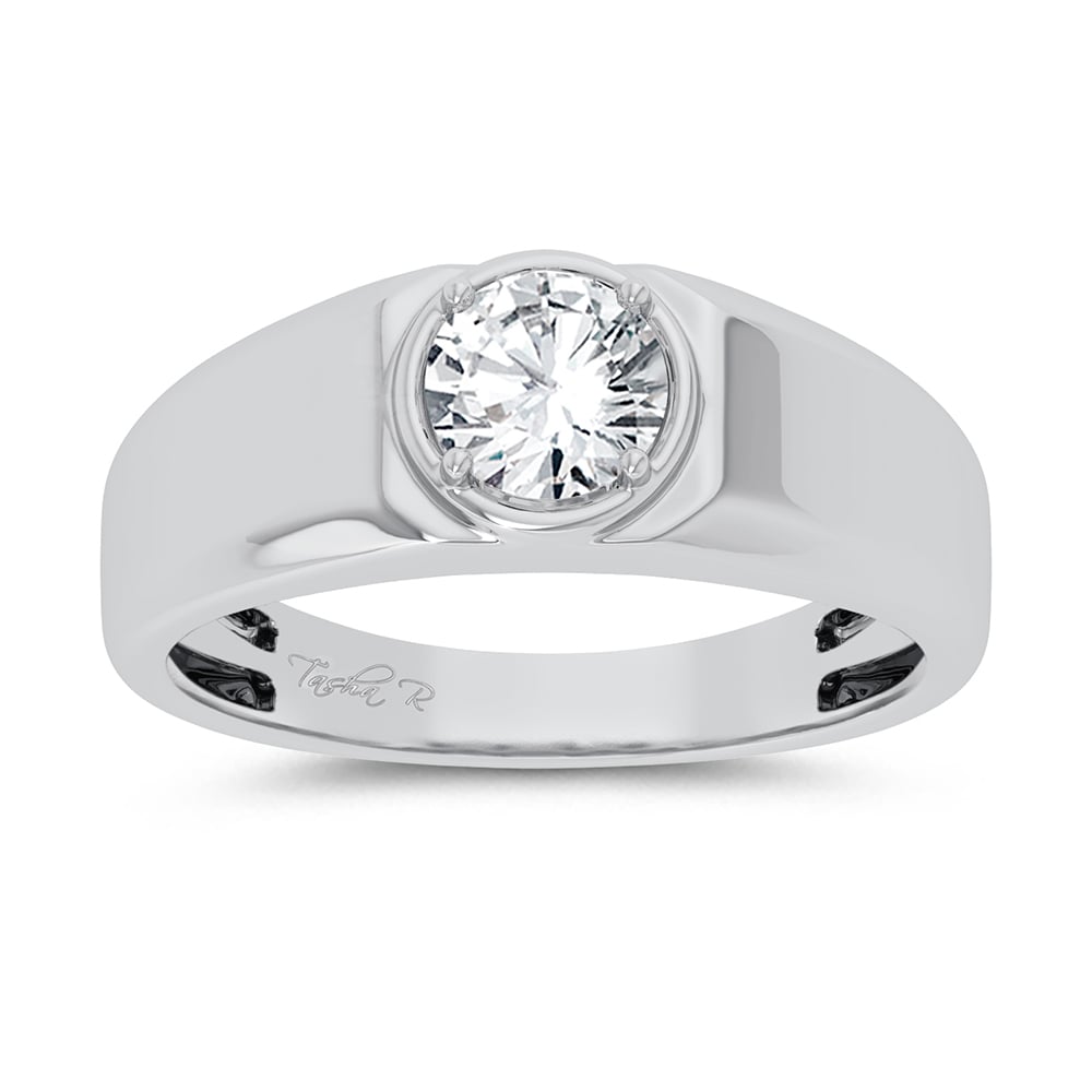 1.00 ct Men's Lab Grown Diamond Ring in 14K Gold