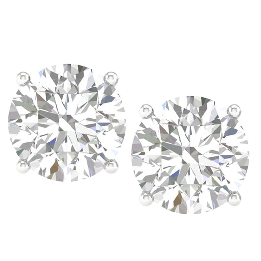10K 2.00CT Certified Lab Grown Diamond Earring