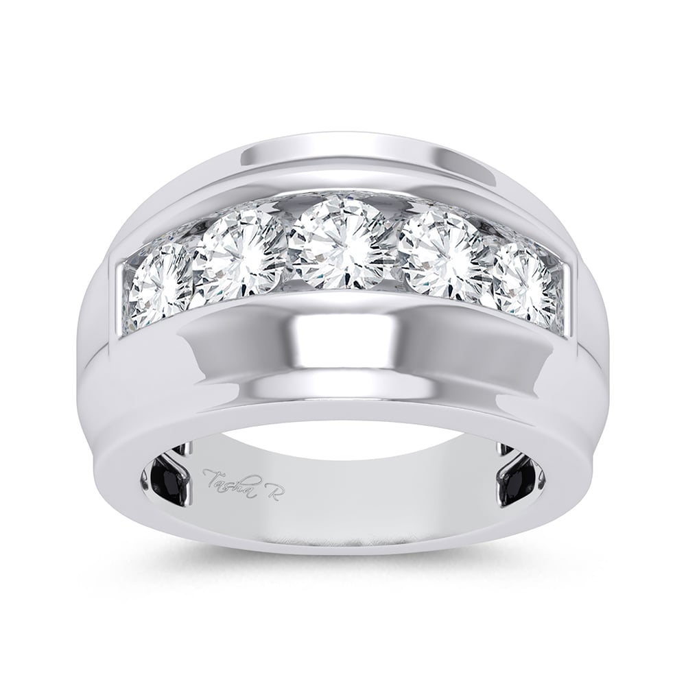 2.00 ct Men's Lab Grown Diamond Ring in 14K Gold