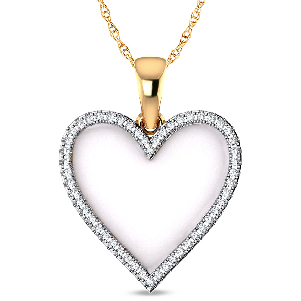0.13 ct Diamond Necklace in 14K Gold