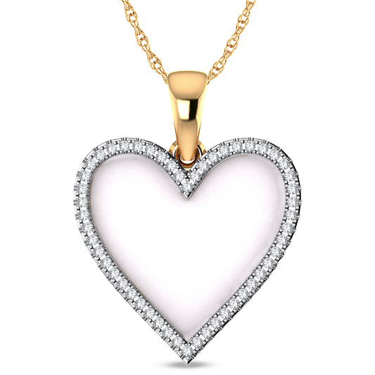 0.13 ct Diamond Necklace in 14K Gold