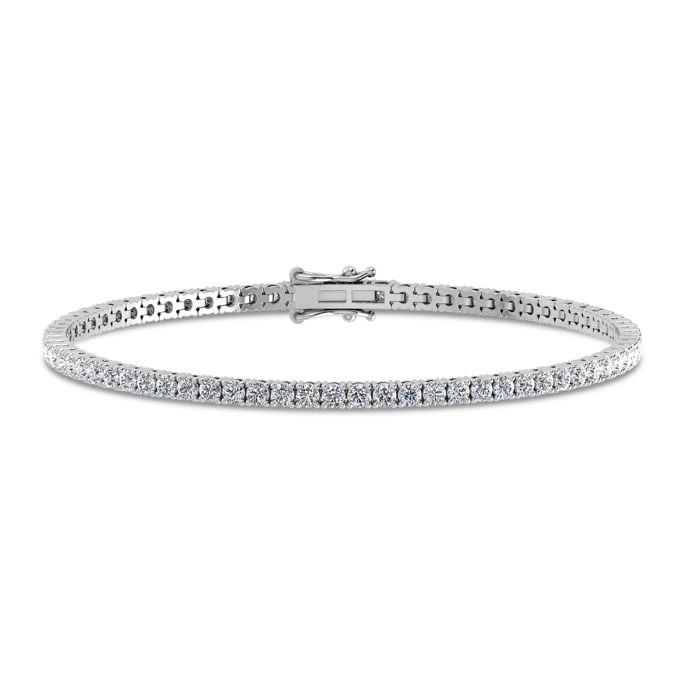 2.98 ct Lab Grown Diamond Bracelet in 14K Gold
