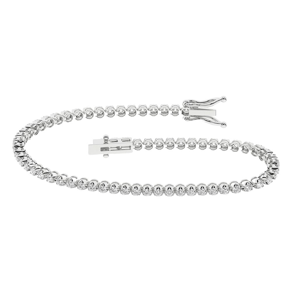 1.00 ct Lab Grown Diamond Bracelet in 14K Gold