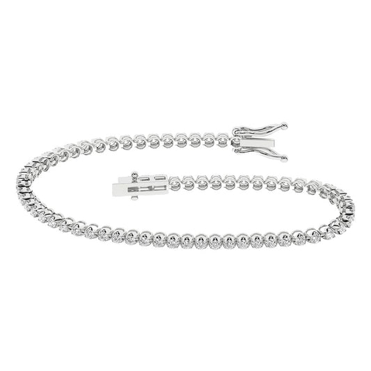 1.00 ct Lab Grown Diamond Bracelet in 14K Gold