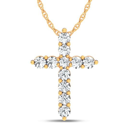 10K 1.00CT Certified Lab Grown PENDANT