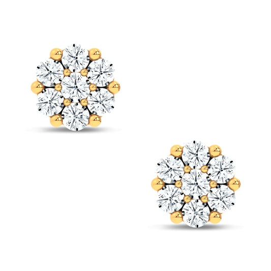 14K 0.69CT Lab Grown DIAMOND EARRING