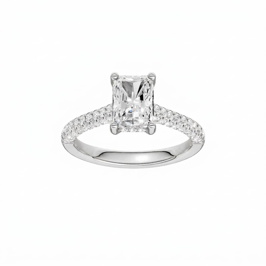 14K 2.00 CT Lab Grown Diamond Ring