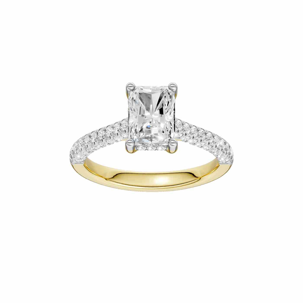 14K 2.00 CT Lab Grown Diamond Ring