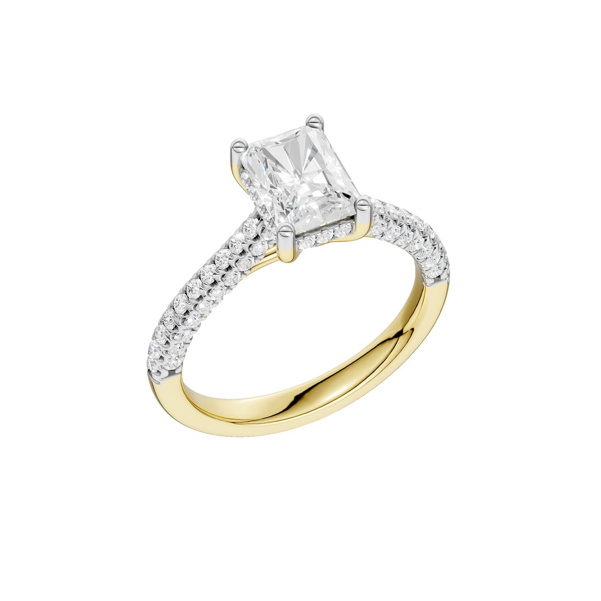 14K 2.00 CT Lab Grown Diamond Ring