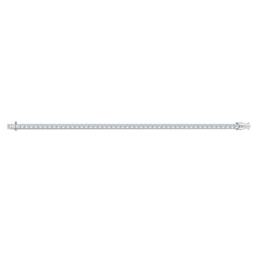 7.00 ct Lab Grown Diamond Bracelet in 14K Gold