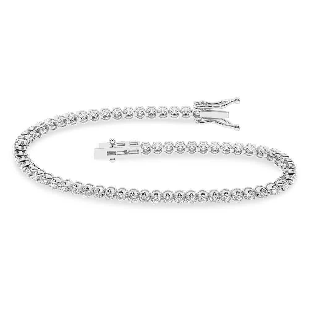 3.00 ct Lab Grown Diamond Bracelet in 14K Gold