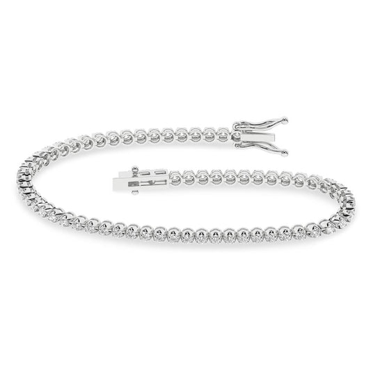 3.00 ct Lab Grown Diamond Bracelet in 14K Gold