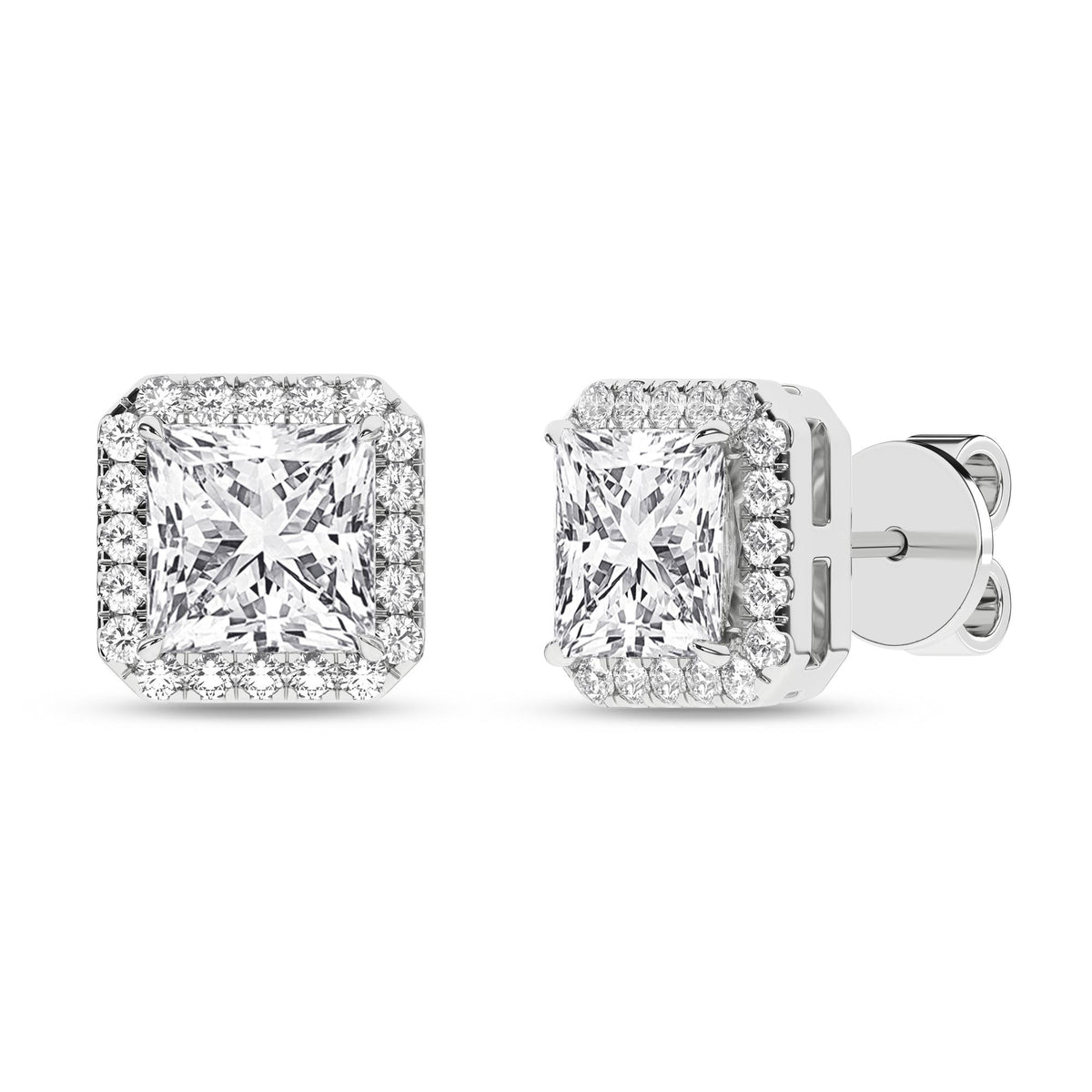14K 2.25ct Certified Lab Grown Diamond Earrings