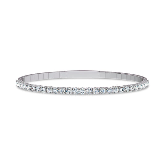 3.00 ct Lab Grown Diamond Bangle in 14K Gold