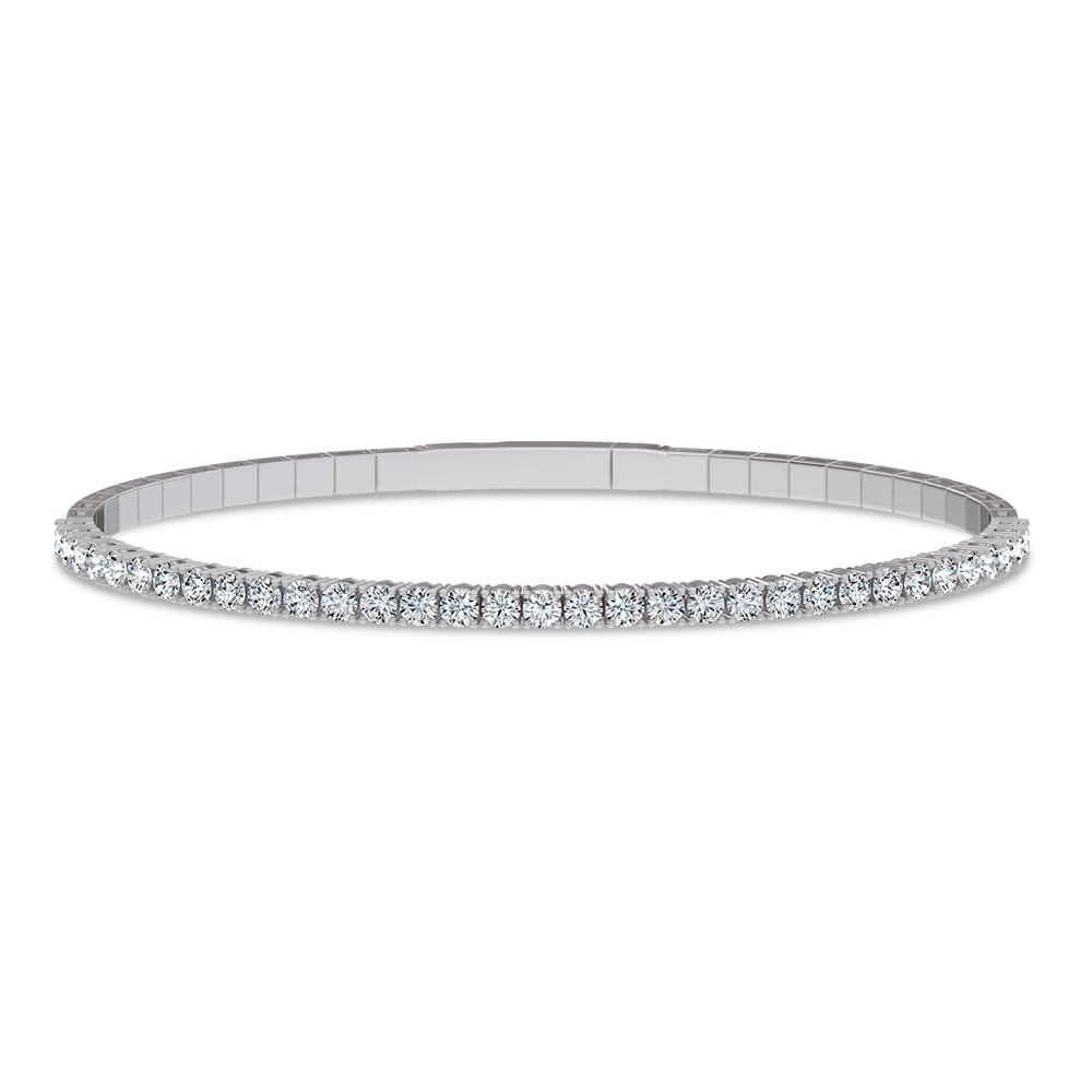 2.00 ct Lab Grown Diamond Bangle in 14K Gold
