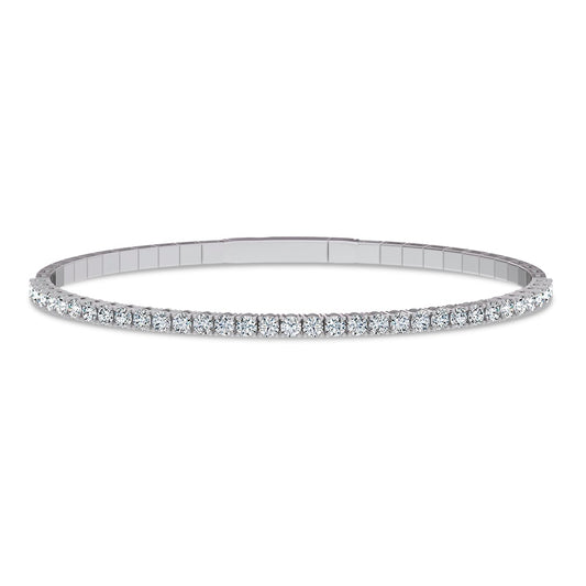 2.00 ct Lab Grown Diamond Bangle in 14K Gold