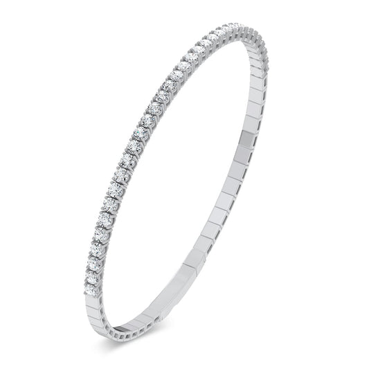 2.00 ct Lab Grown Diamond Bangle in 14K Gold