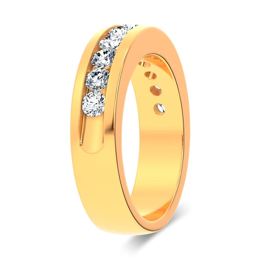 1.00 ct Men's Lab Grown Diamond Ring in 14K Gold